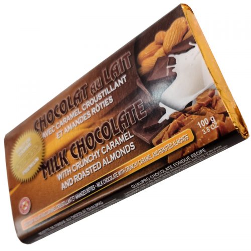 150 tablettes de chocolat caramel croquant avec amandes - Image 8