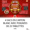 100 Tablettes De Chocolat Noir 72 cacao