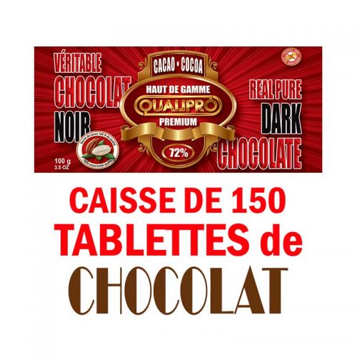 tablette de chocolat noir