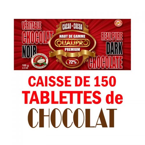 tablette de chocolat noir