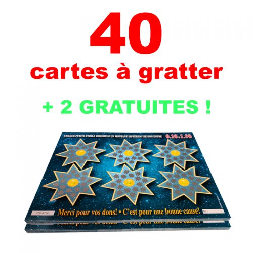 40 Cartes À Gratter CF#97 + 2 Gratuites - Image 2