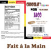 JACO en chocolat Noir 72% Belge 150g. - Image 6