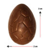 œufs en chocolat lait & amandes 255g. - Image 4